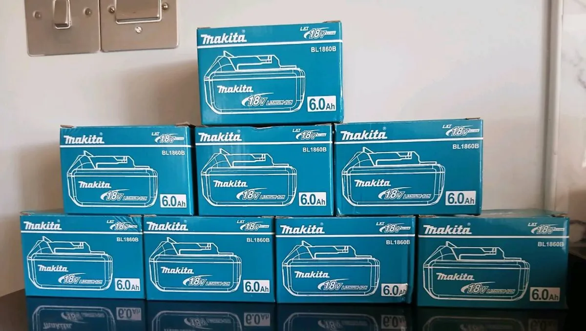 Makita 6ah battery's  new - Image 2
