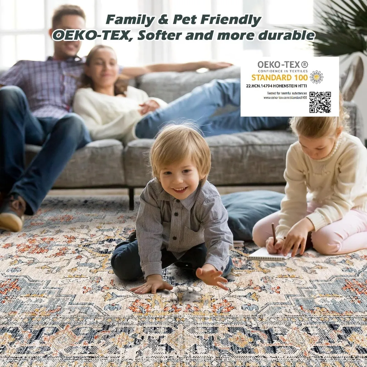 Large Area Rugs for Living Room Modern Rug - Image 4