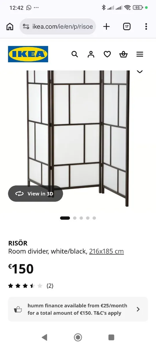 Room Divider /  Privacy Screen - Image 2