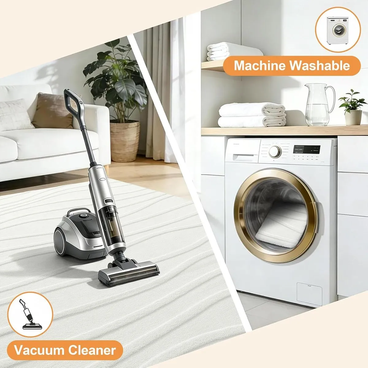 Rugs Living Room 240x340cm Soft Plush Wave - Image 4