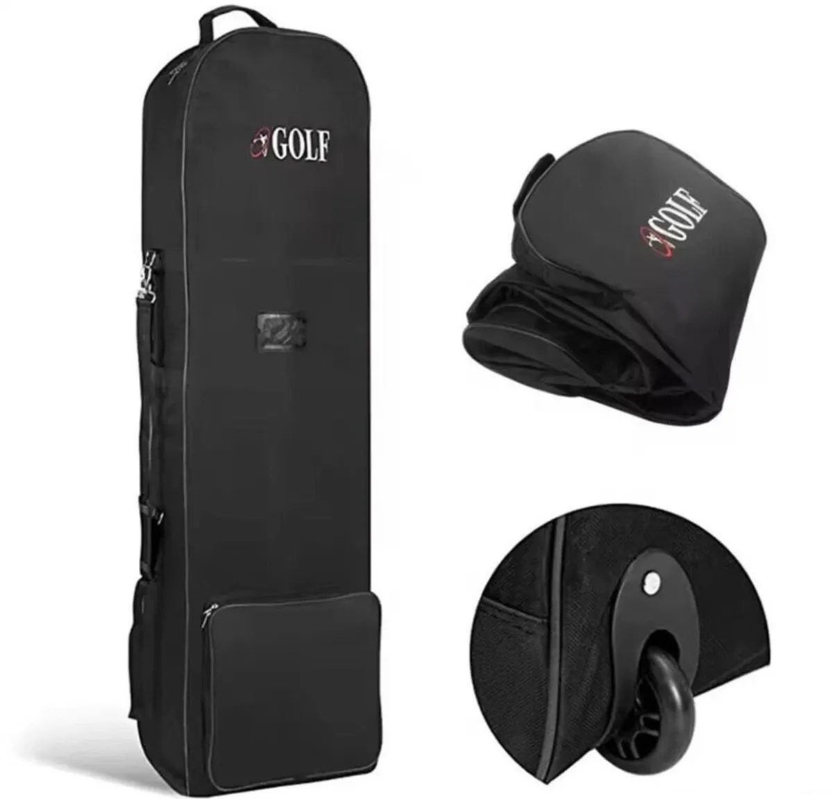 New Golf Bag Flight Travel Case Foldable Cover - Image 3
