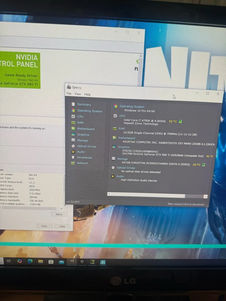 Custom i7 gaming pc - Image 4