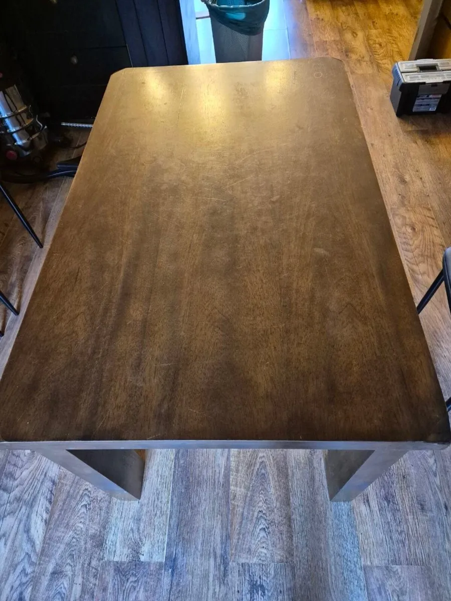 Solid Wood Dining Table - Image 1