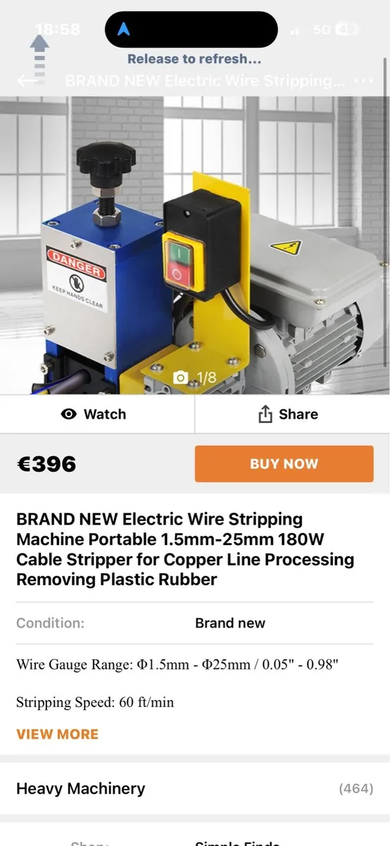New BEST Wire Stripping Machine 220v - Image 4