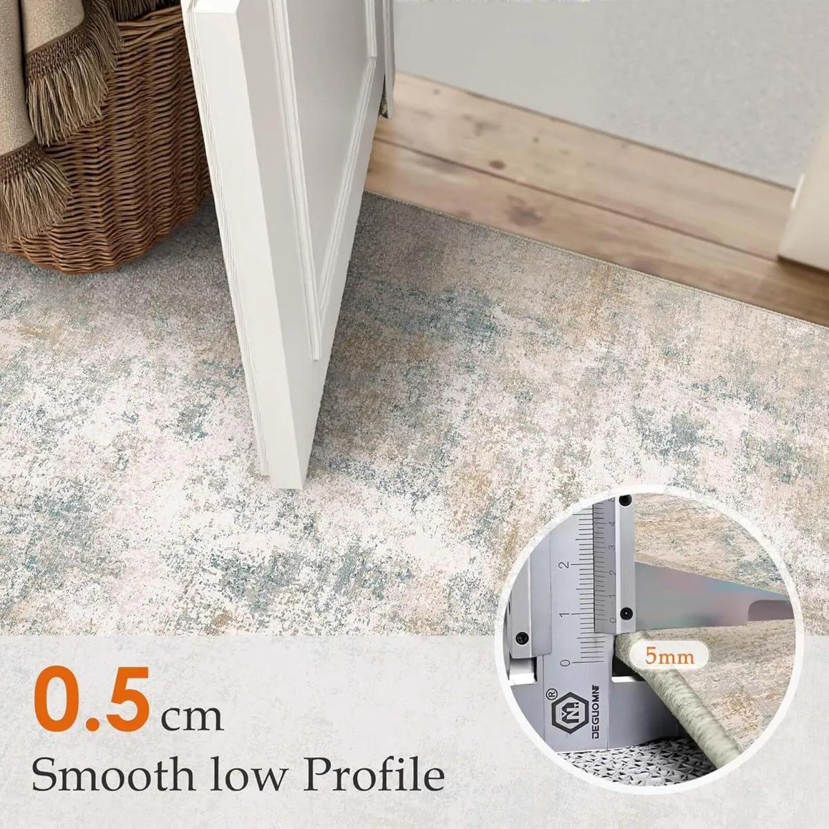 Abstract Area Rug Living Room Extra Large 240x300 - Image 3