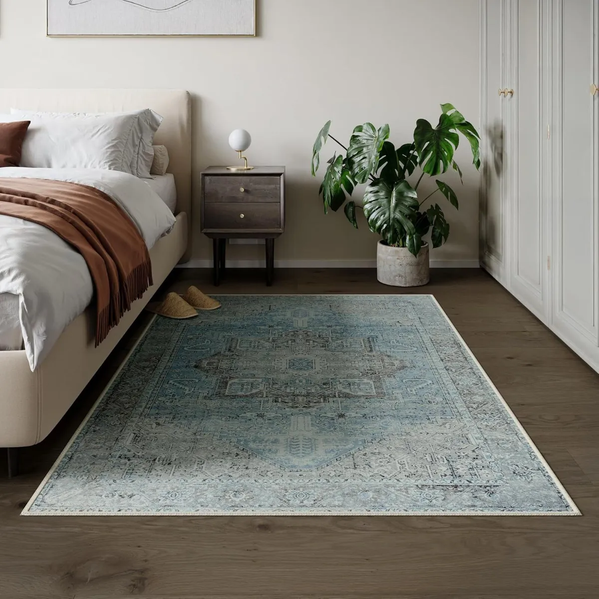 Machine Washable Rug 122x170cm 75% Recycled - Image 2