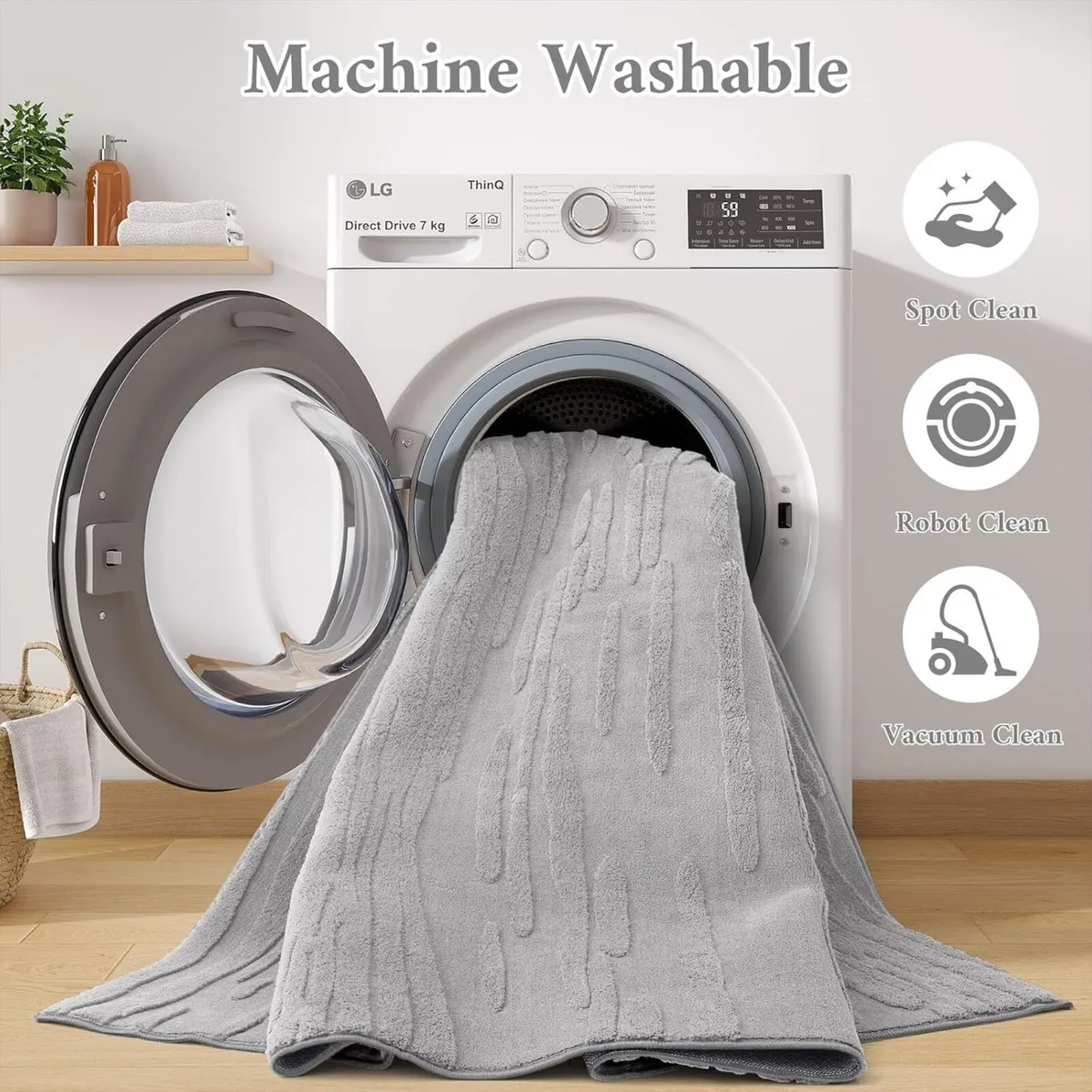 Rugs Living Room Extra Large Area for Bedroom - Image 3