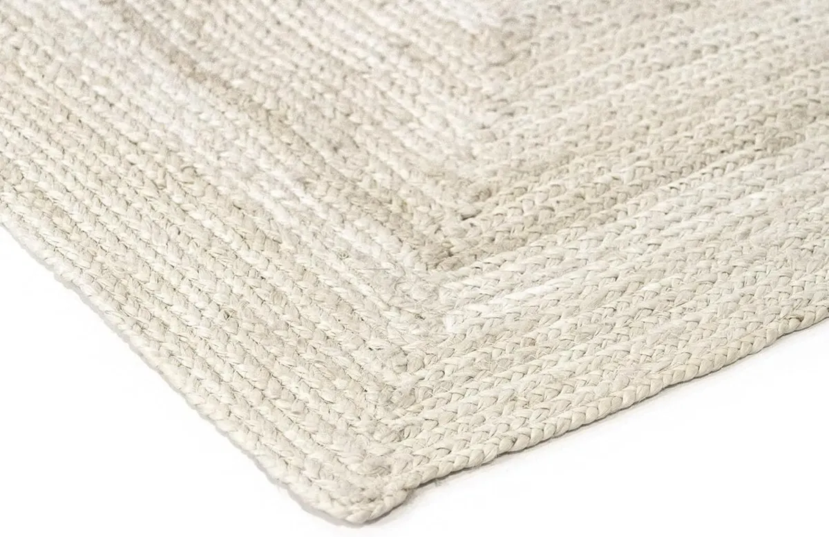 - Rug Jute Alhambra White Colour Area 100% Fibre - Image 4