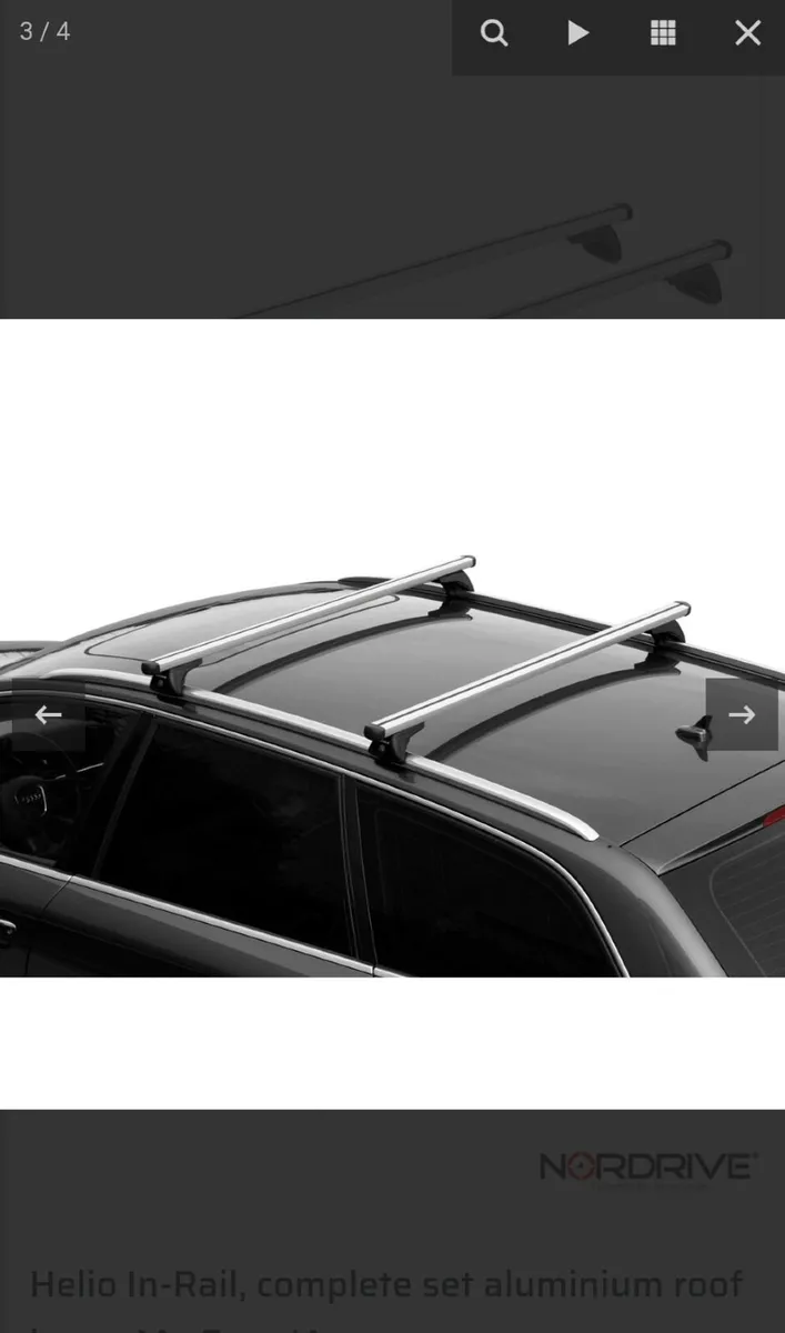 Roof Rack Bar Nordrive Helio On-Rail N15065 Evos - Image 3