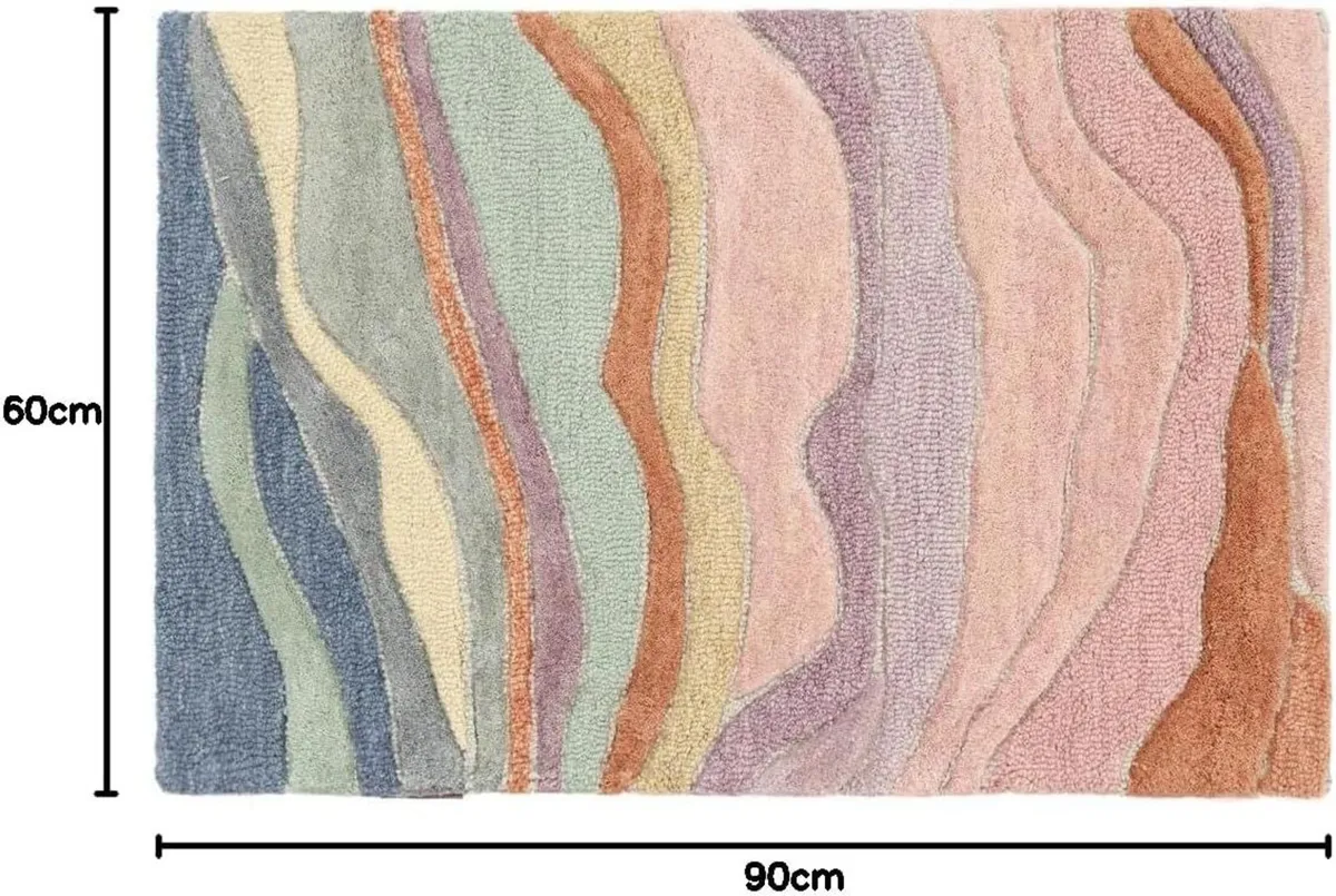 Marble Doormat Modern carpets 2′ x 2′11″ ft - Image 1