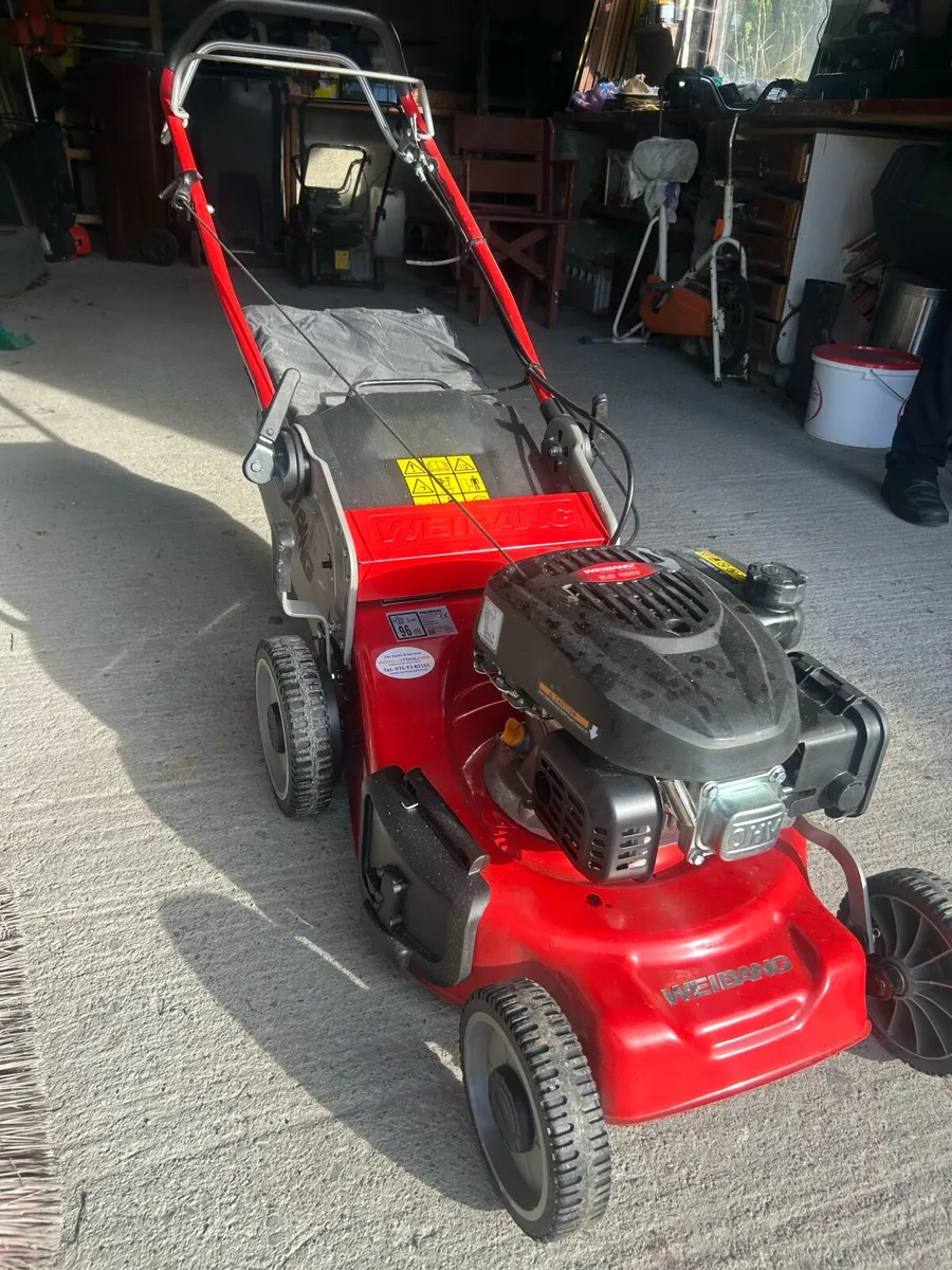 Weibang 3-in-1 Petrol Lawnmower - Rarely Used - Image 2