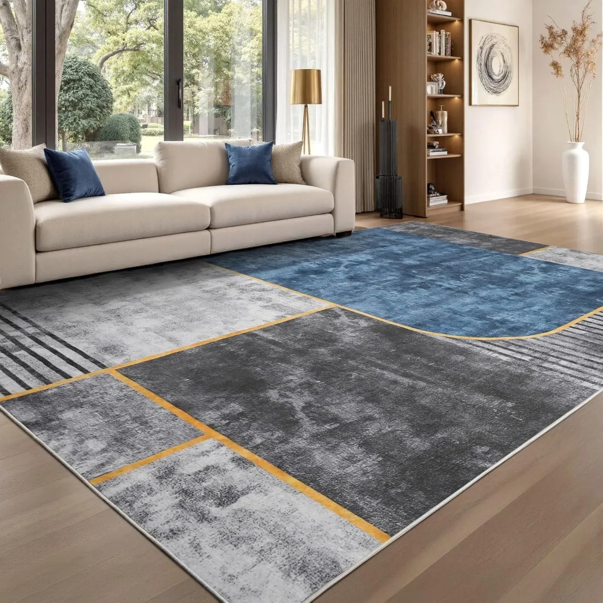 Rugs Living Room Large 240x340 - Machine Washable - Image 1