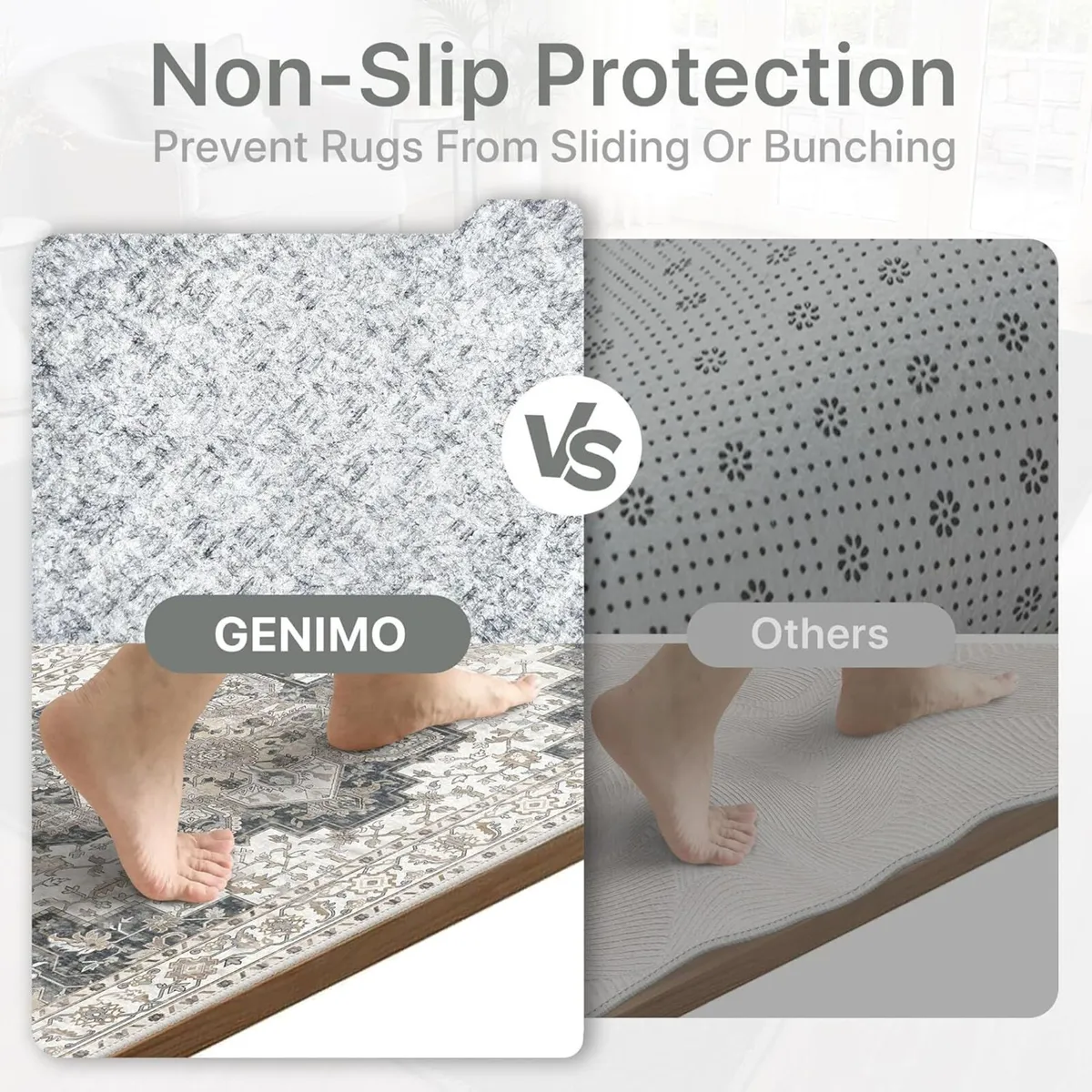 Rugs Living Room Large 160x230cm Vintage Boho - Image 2