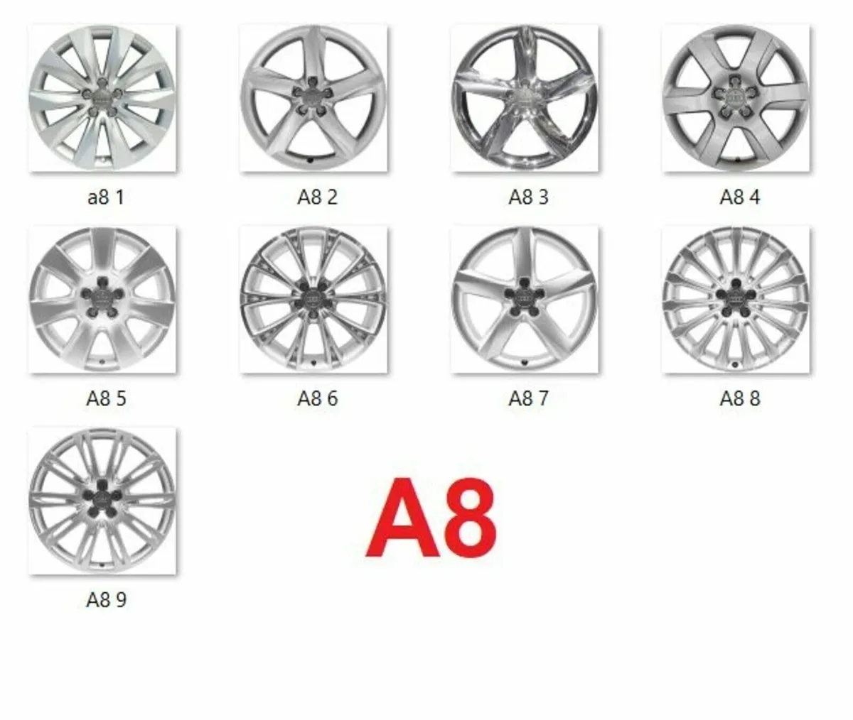 2 x Audi A4, A5, A6, A7 Star Cap - Delivery - Image 3