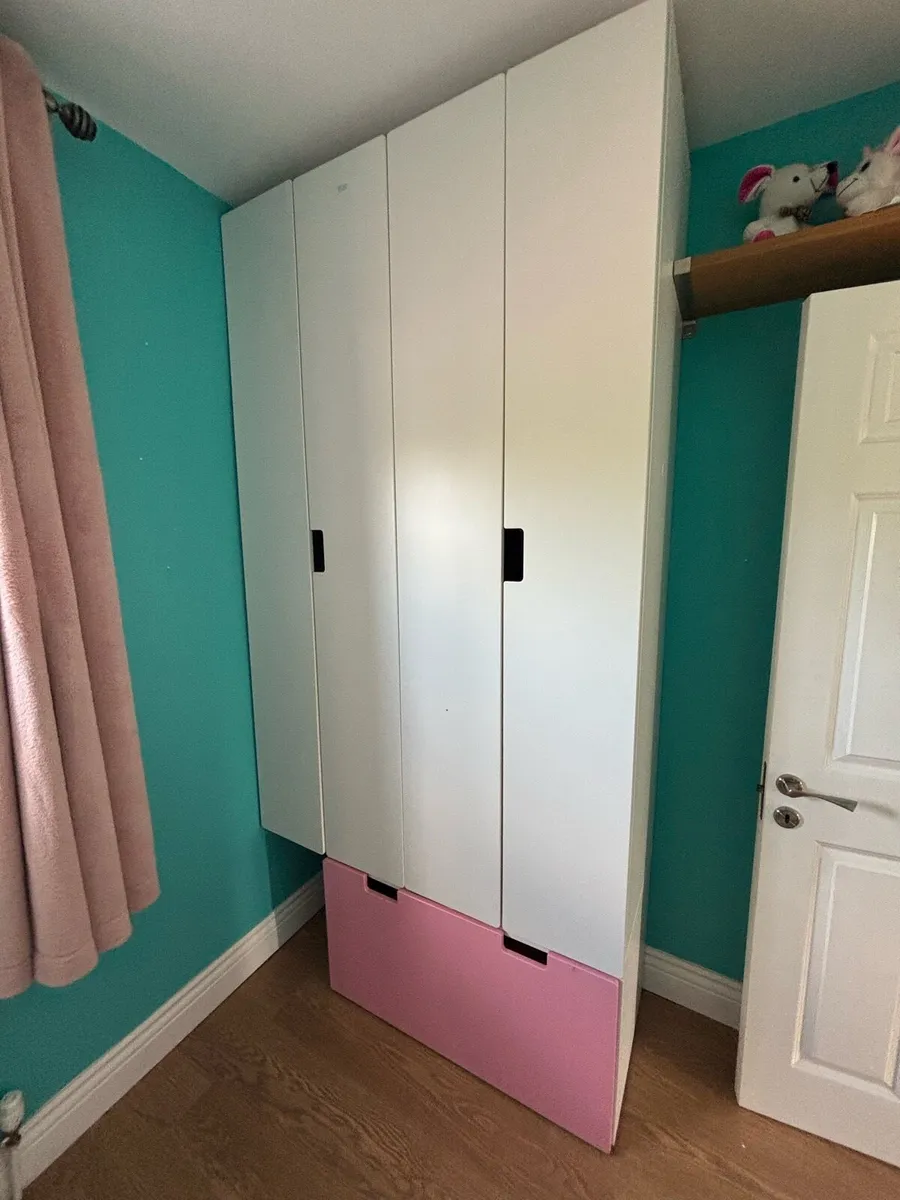Children’s Ikea Smastad Wardrobe & Storage Box