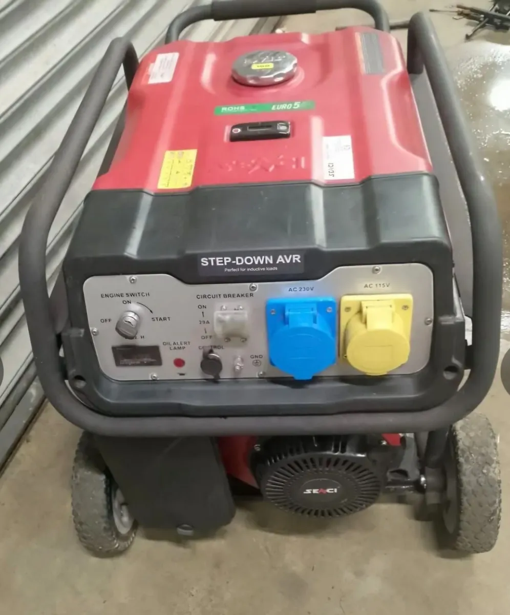 Senci 11 7000 generator 14hp 7.2kva - Image 1