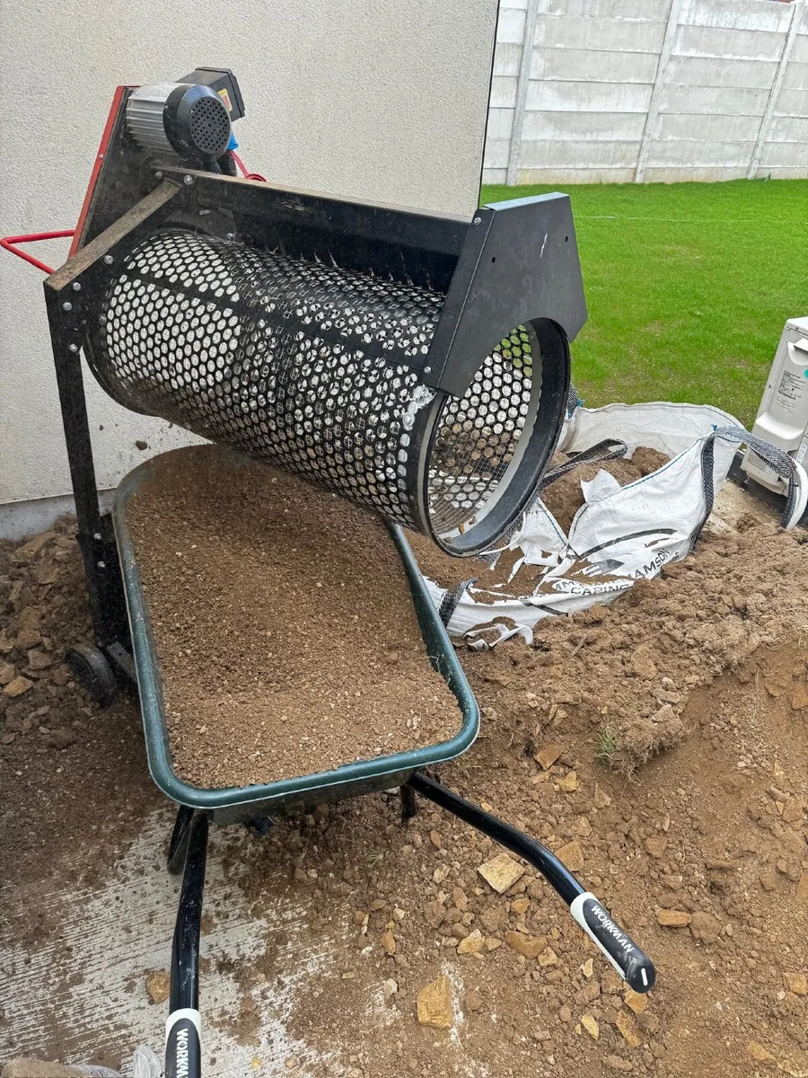 SCHEPPACH RS400 AUTOMATIC ROTARY SOIL SIEVE - Image 1