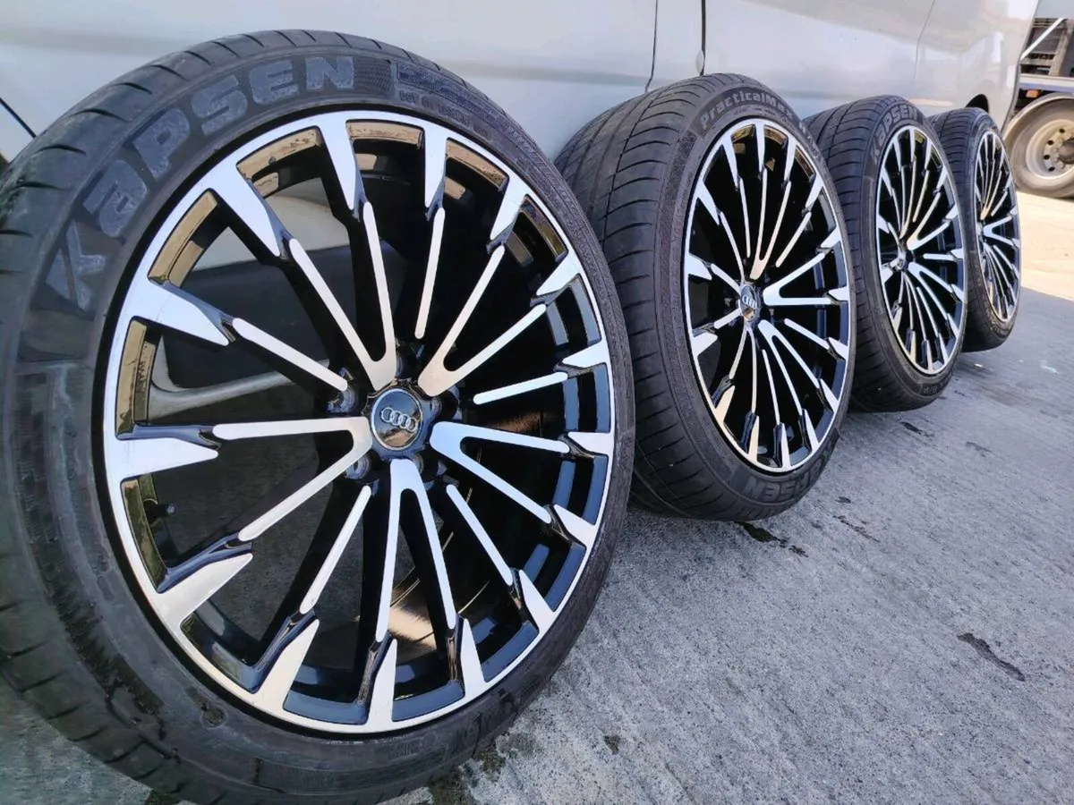 20" alloys for Audi A6 with very good tyres - Image 1