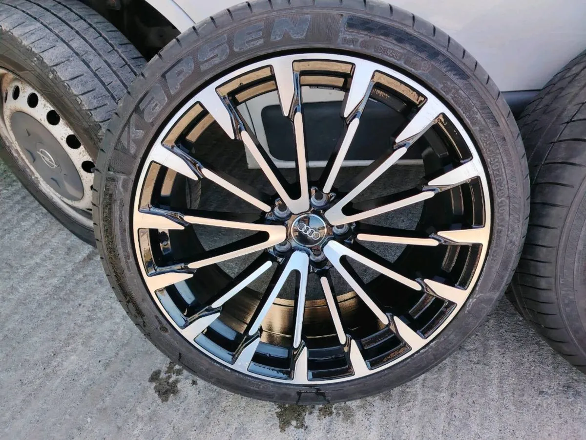 20" alloys for Audi A6 with very good tyres - Image 2