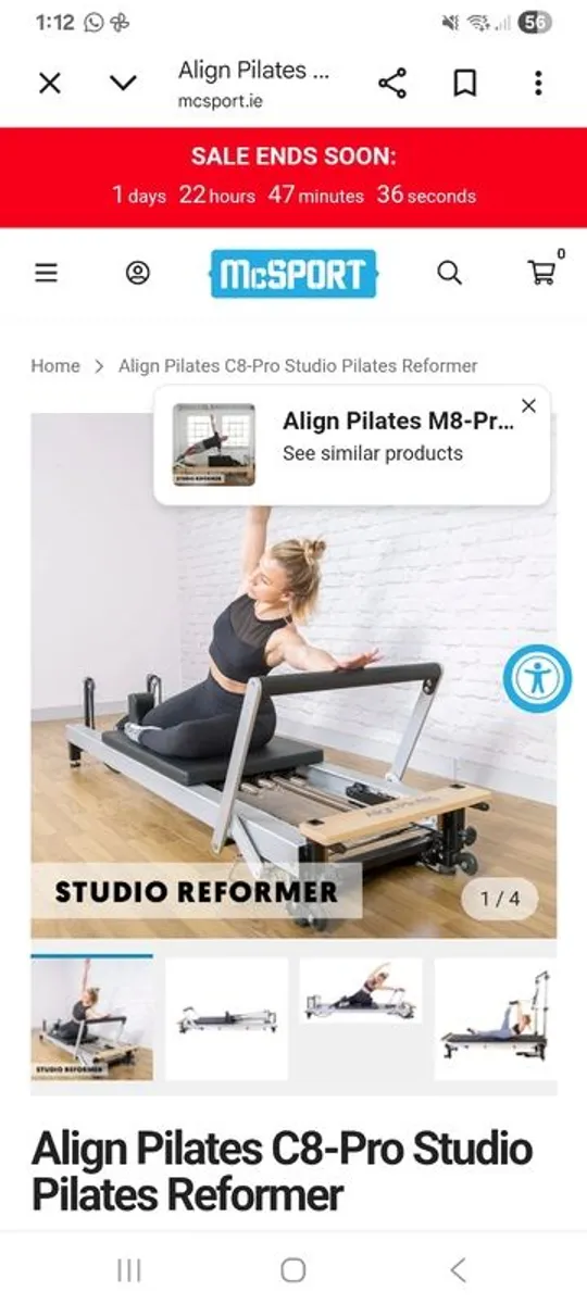 Pilates reformer machine - Image 4