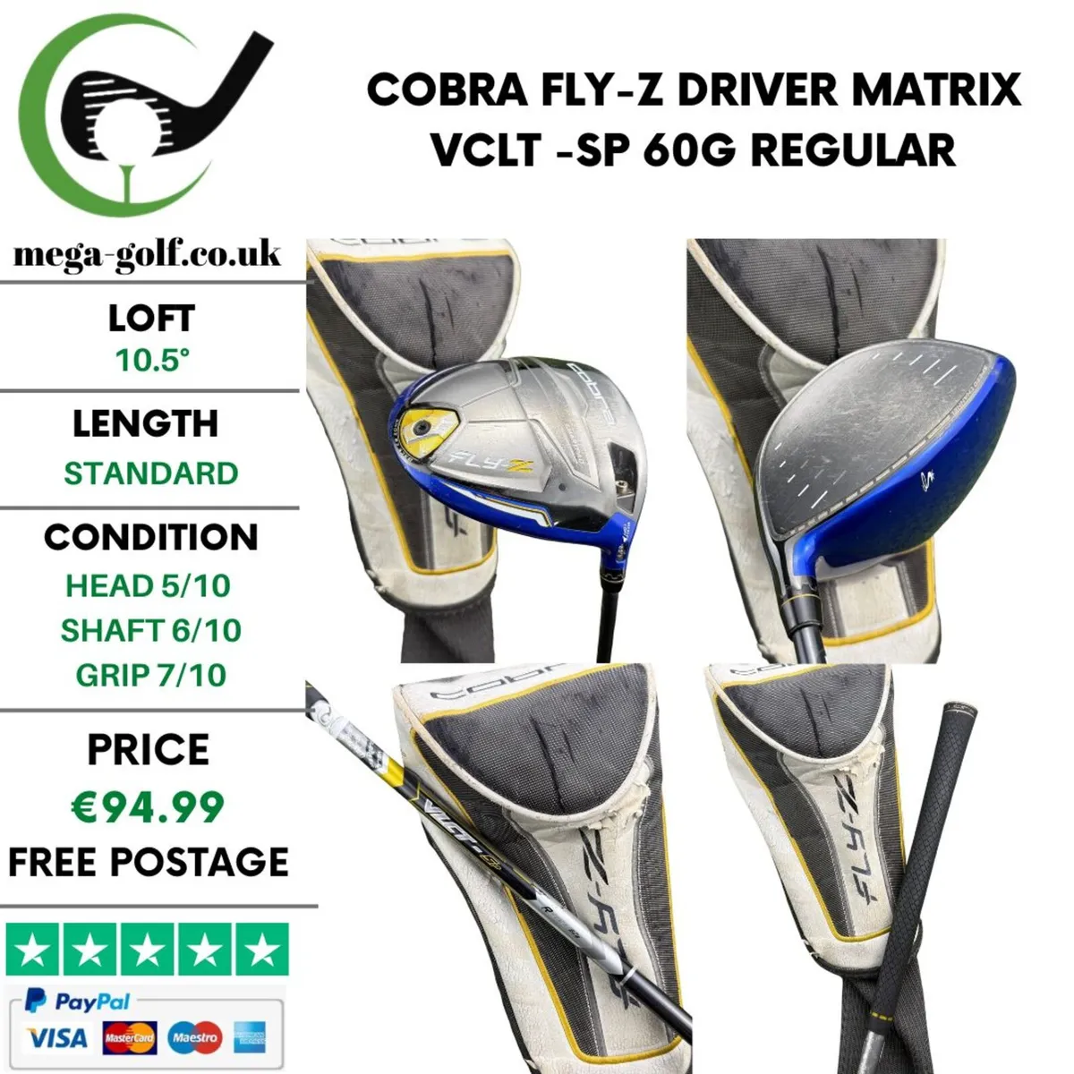 Cobra Fly-Z Driver / 10.5° / Regular - Image 1