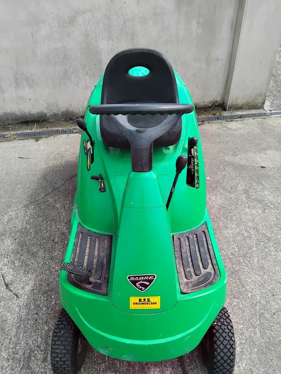 John deere ried on mower running well - Image 4