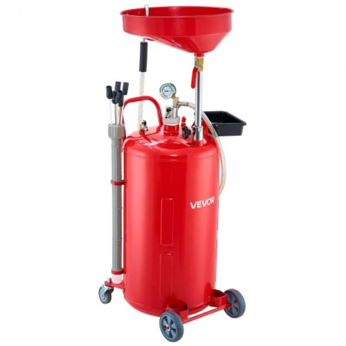 79.5L Waste Oil Drain Tank, Air Operated Portable - Image 1