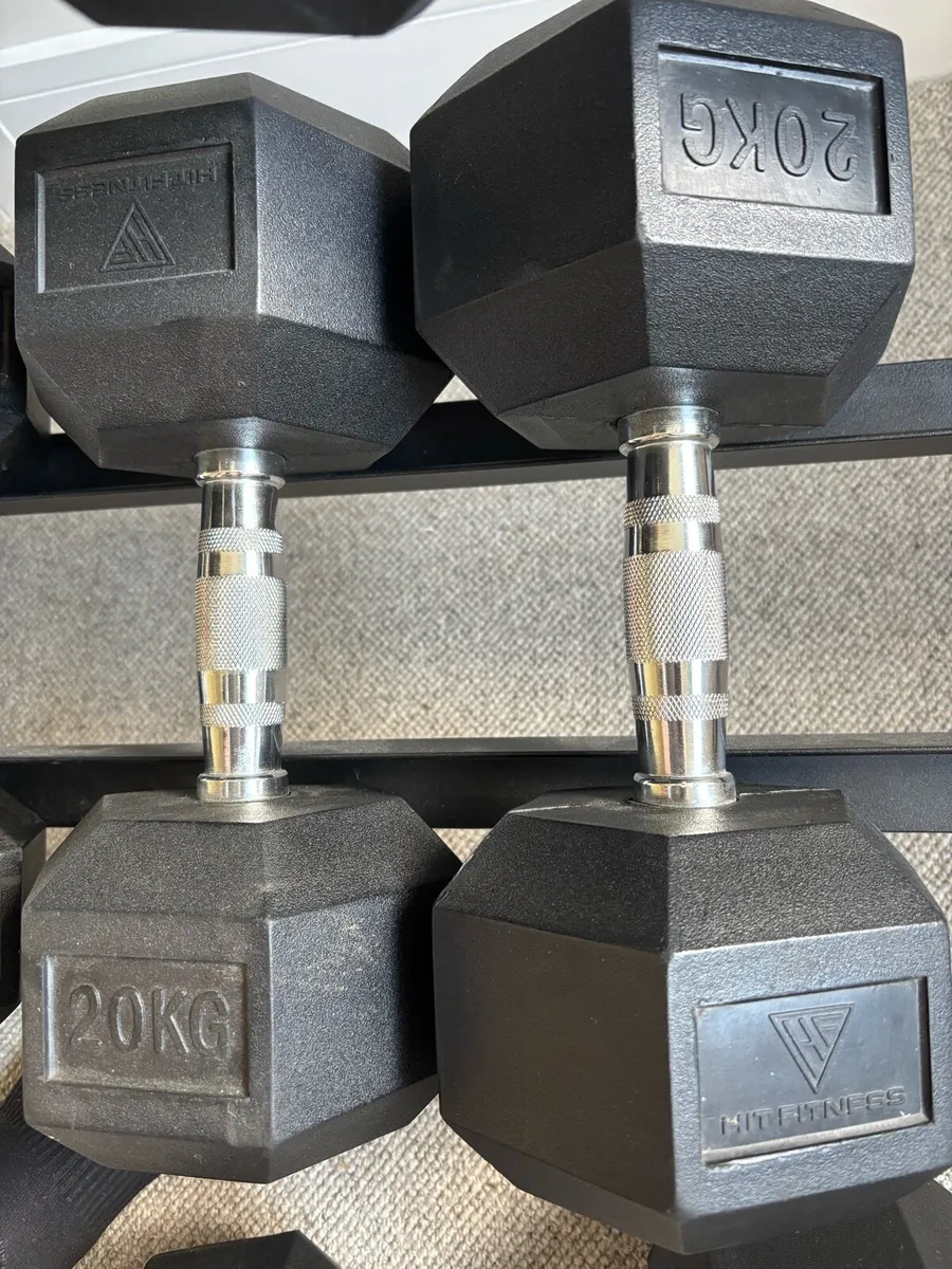 20kg Hex Dumbell set