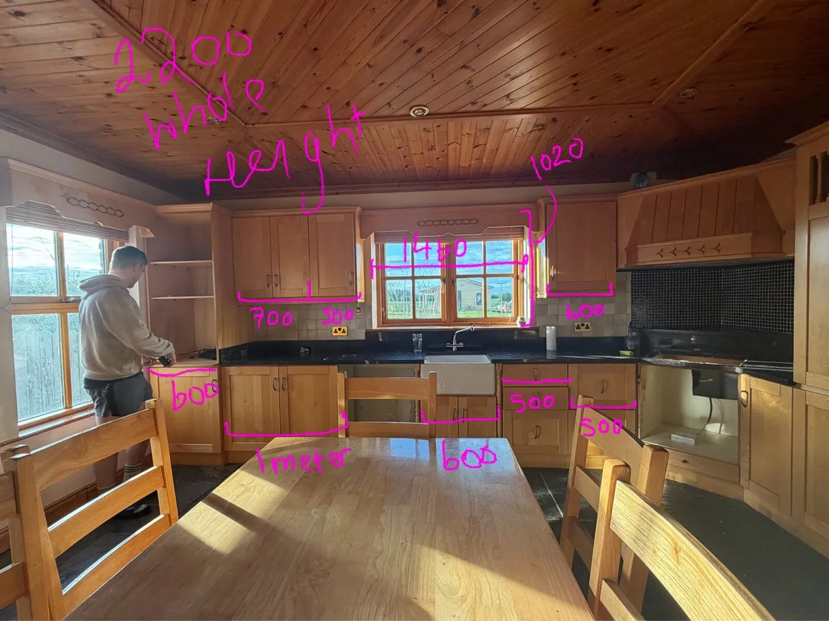 Solid maple kitchen units. Spring Hill Kitchens - Image 1