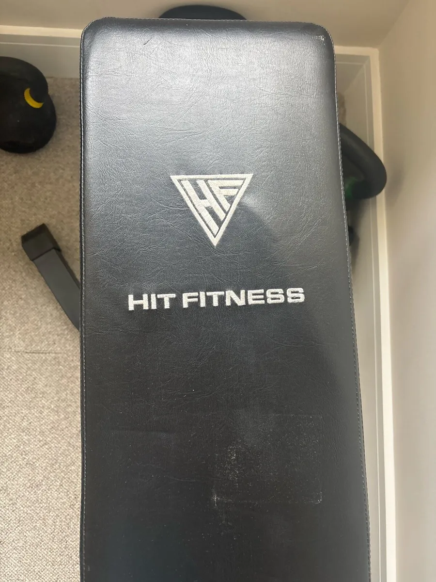 Hit Fitness Adjustable Weight Bench - Image 1