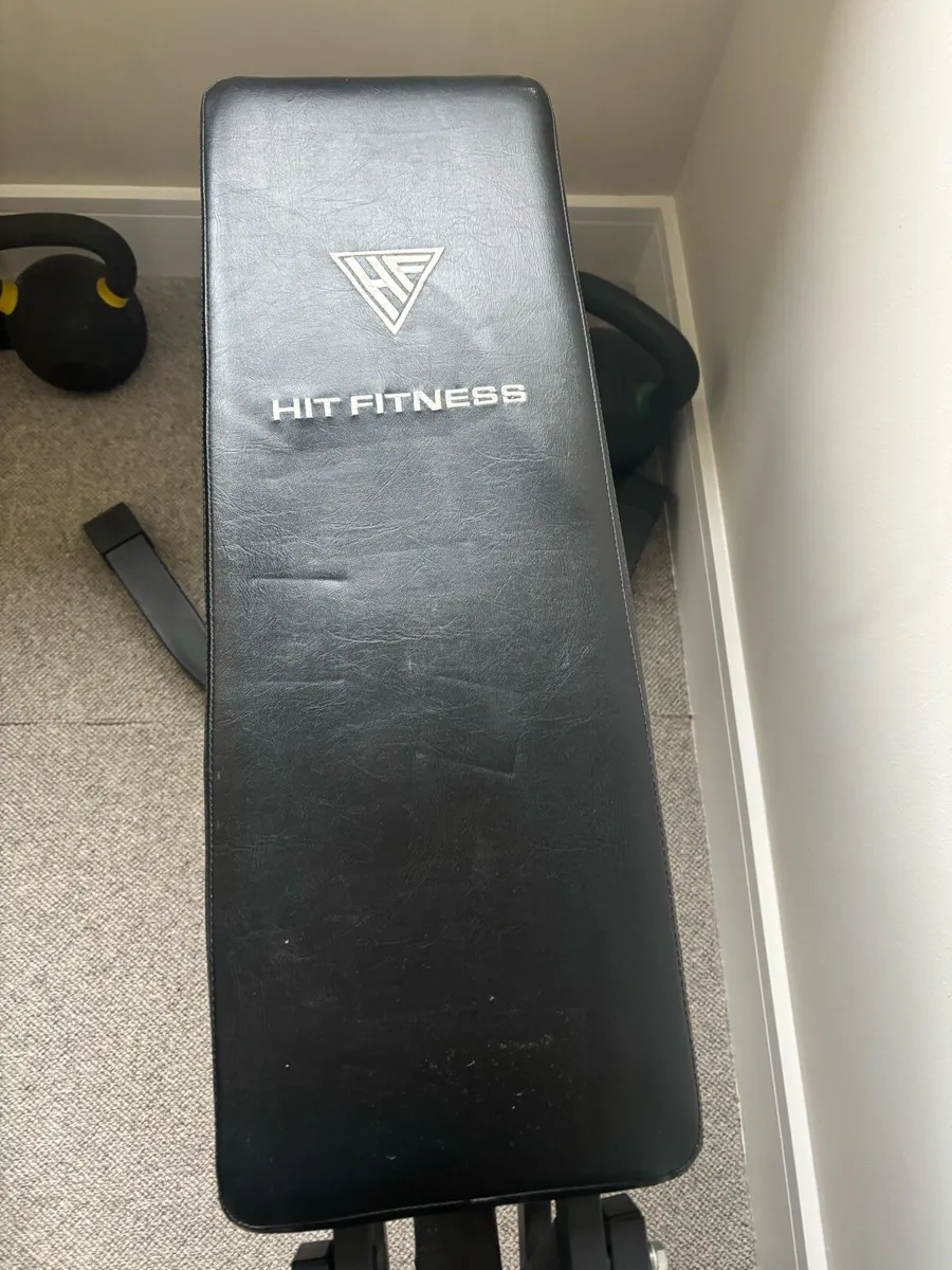 Hit Fitness Adjustable Weight Bench - Image 2