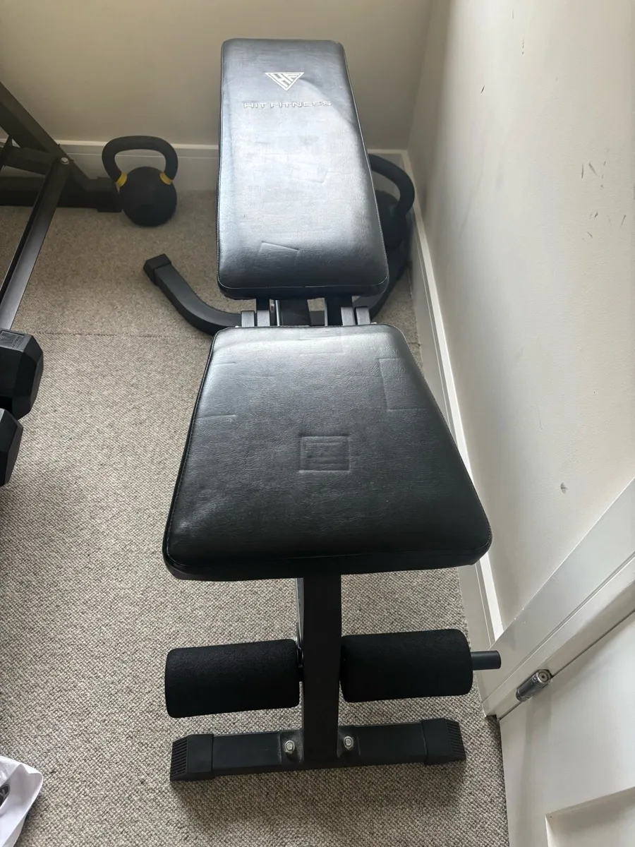 Hit Fitness Adjustable Weight Bench - Image 3