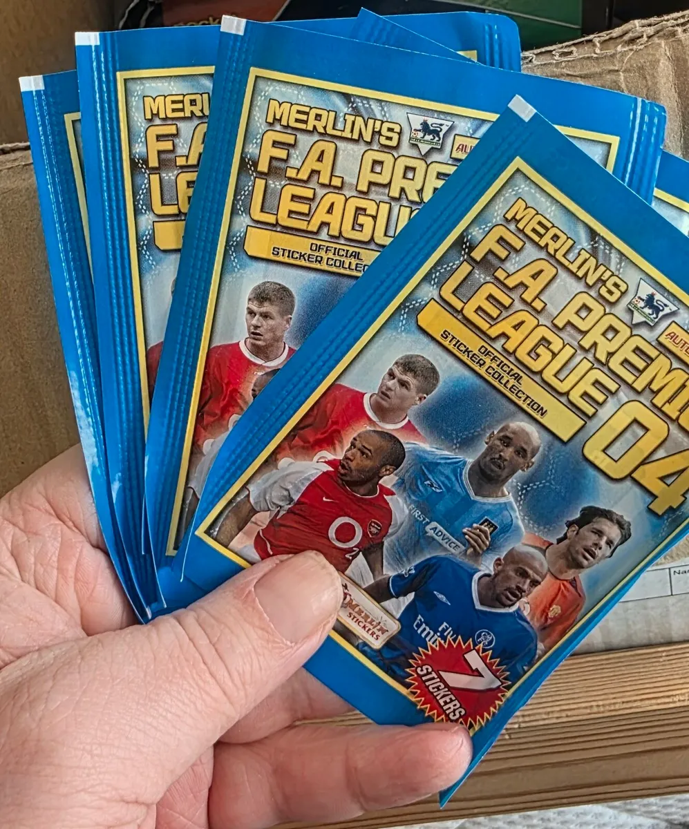 Premier league sticker's 2004
