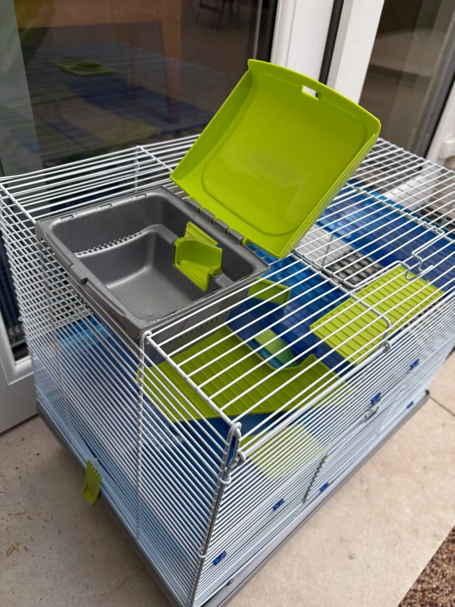 Hamster Cage XL – Full Setup Ready to Use - Image 3