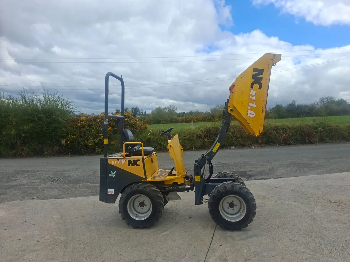 2019 Nc 1 tonne high tip dumper - Image 1