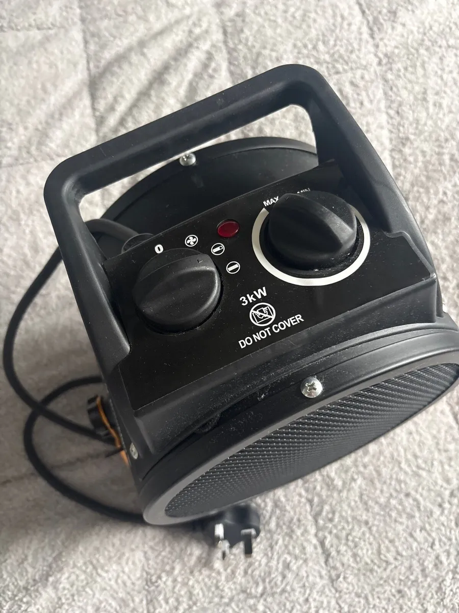 Portable 3kW Electric Fan Heater – AC Brooklyn - Image 2