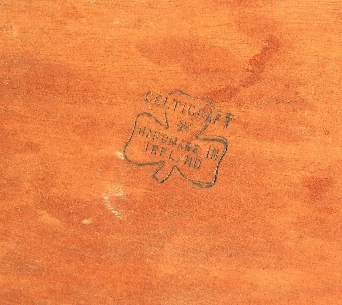 Hand Carved Vintage Serving Tray by Celticraft - Image 4