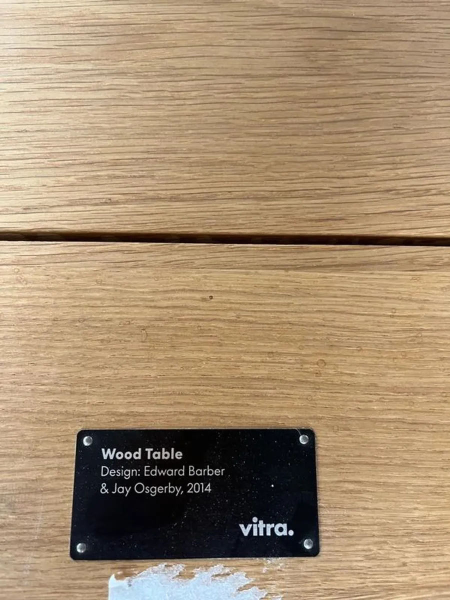 Vitra Wood Table - Edward Barber & Jay Osgerby - Image 4