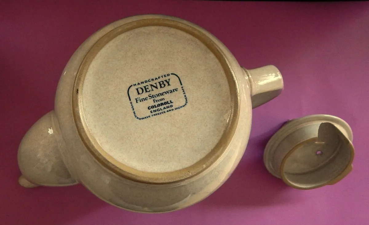 Denby Pottery Coffee Pot - Image 4