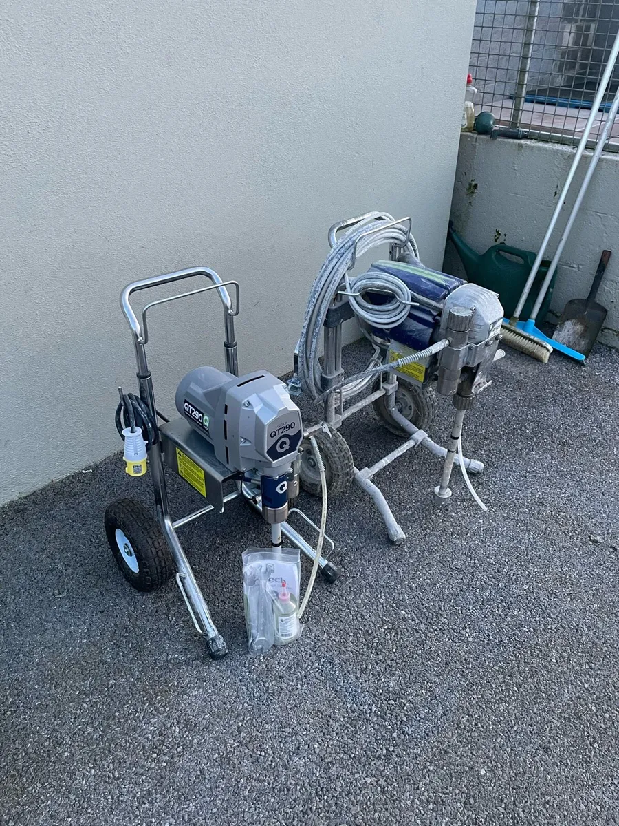 Two airless paint sprayers - Image 1