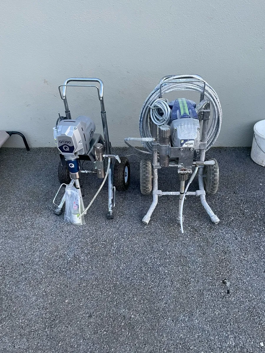 Two airless paint sprayers - Image 2