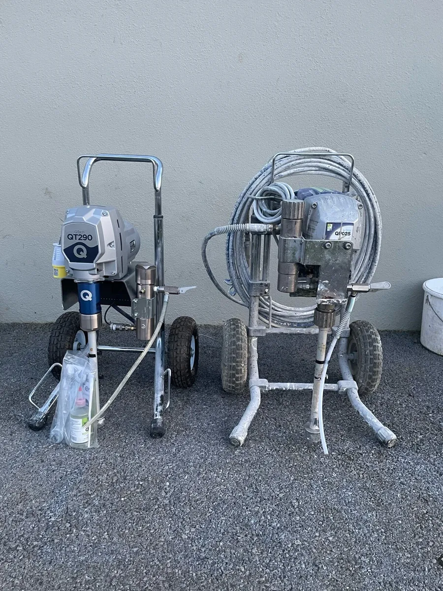 Two airless paint sprayers - Image 3