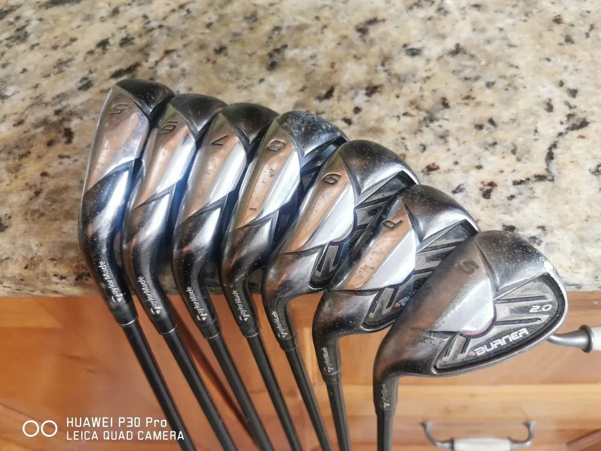 Taylormade Burner 2.0 Irons Left Handed Irons - Image 1