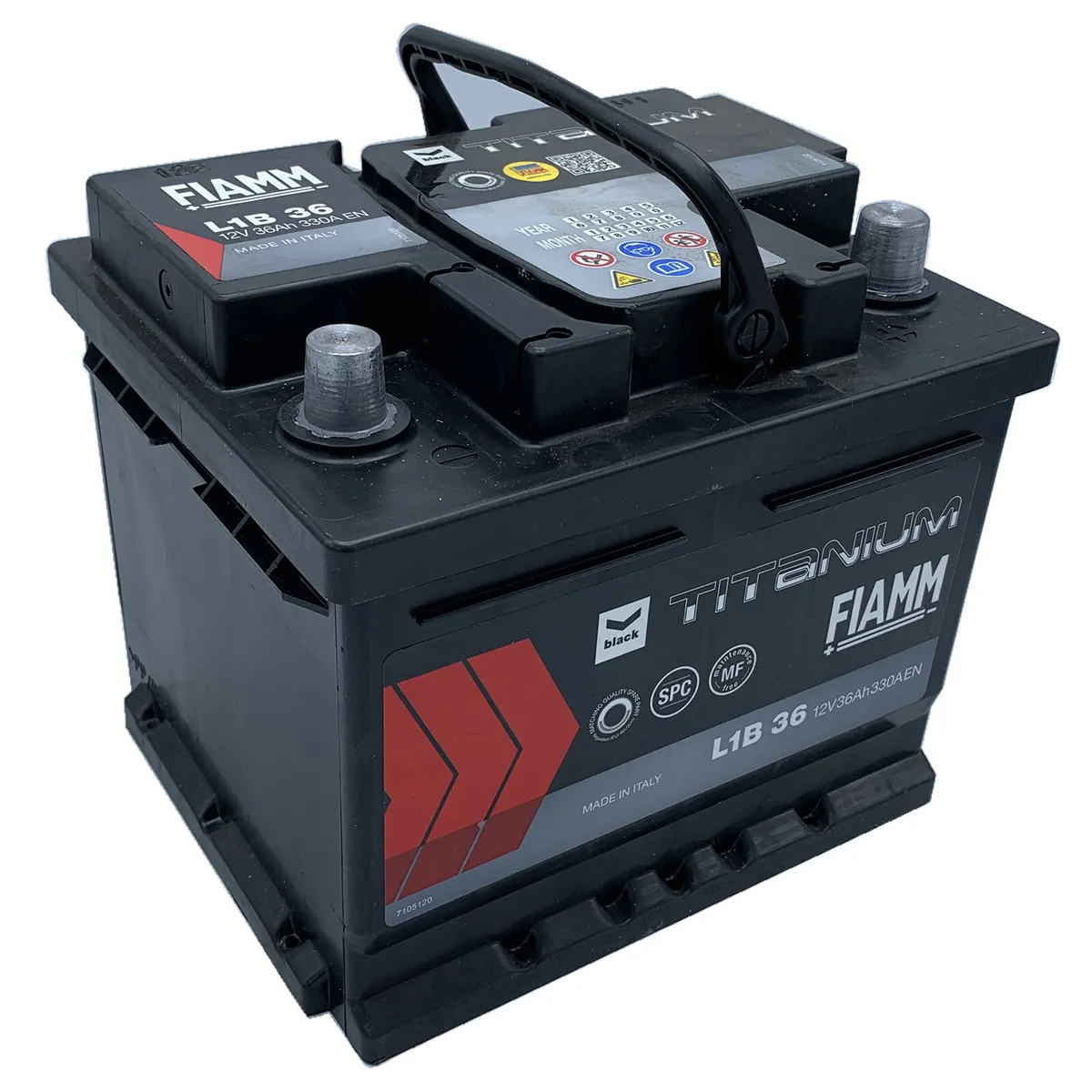 FIAMM Titanium L1B 36 Car Battery (36Ah / 330A) - Image 1