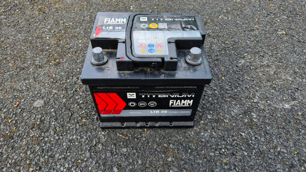 FIAMM Titanium L1B 36 Car Battery (36Ah / 330A) - Image 3