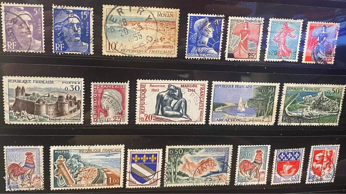 50 French stamps from 1870 onward - Image 3