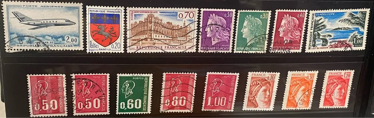 50 French stamps from 1870 onward - Image 4