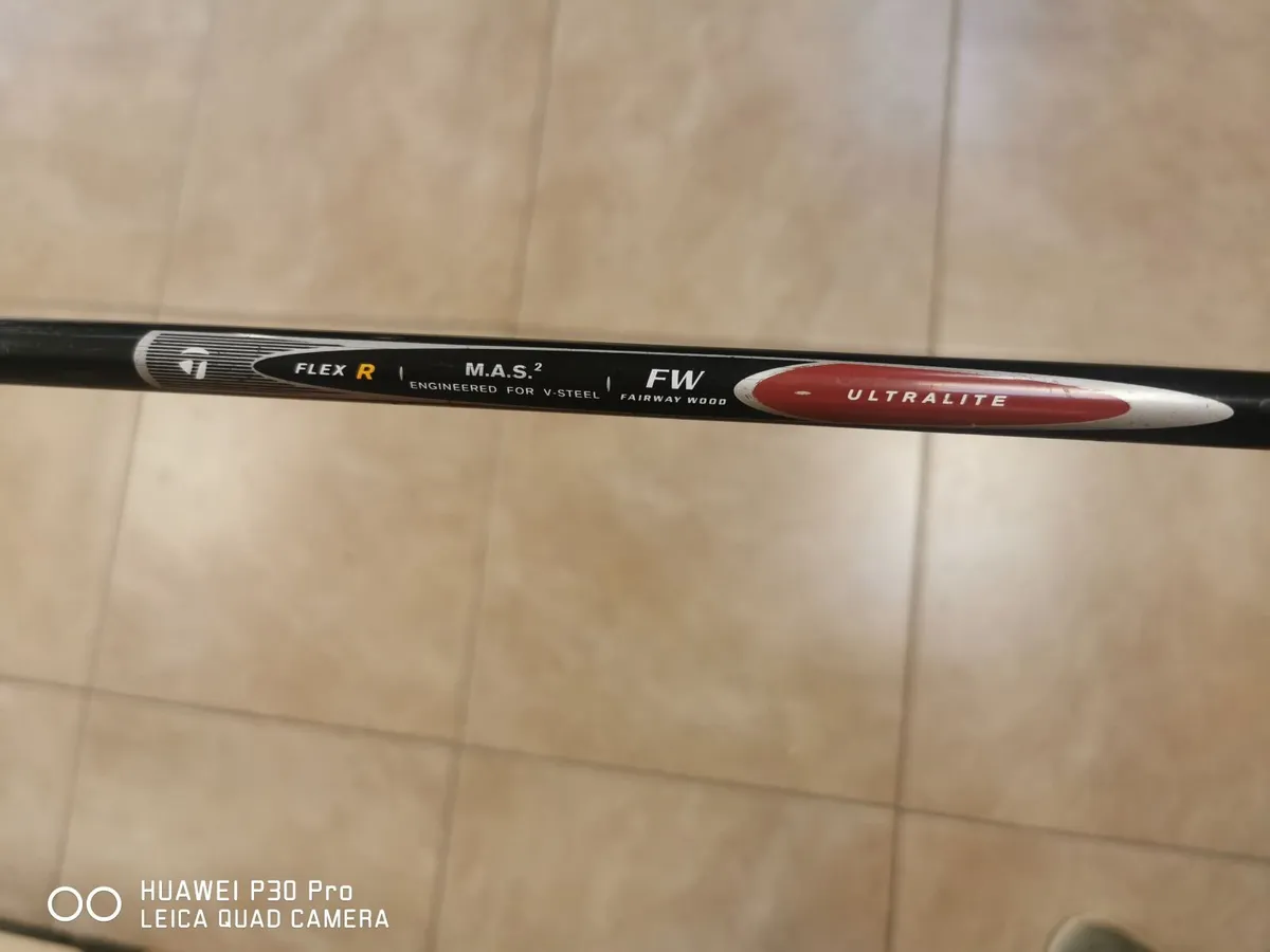 Taylormade V Steel 15 and 18 Deg Wood LH - Image 2