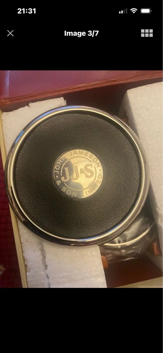 Rare Jameson Metal Coasters  Set - Image 3