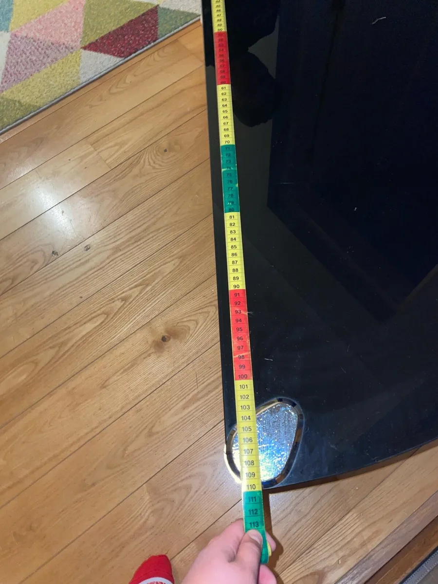 Black Tv Stand - Image 2